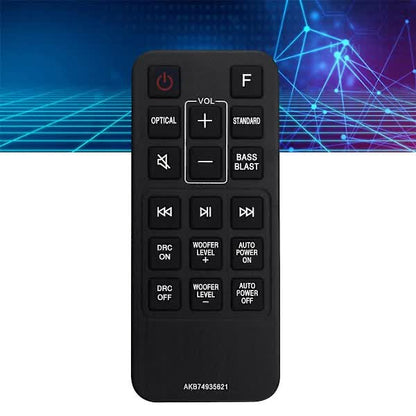 Replacement Remote Control AKB74935621 for LG Soundbar SJ2 SJ2.AEUSLLK SJ2.DEUSLLK - Image 4