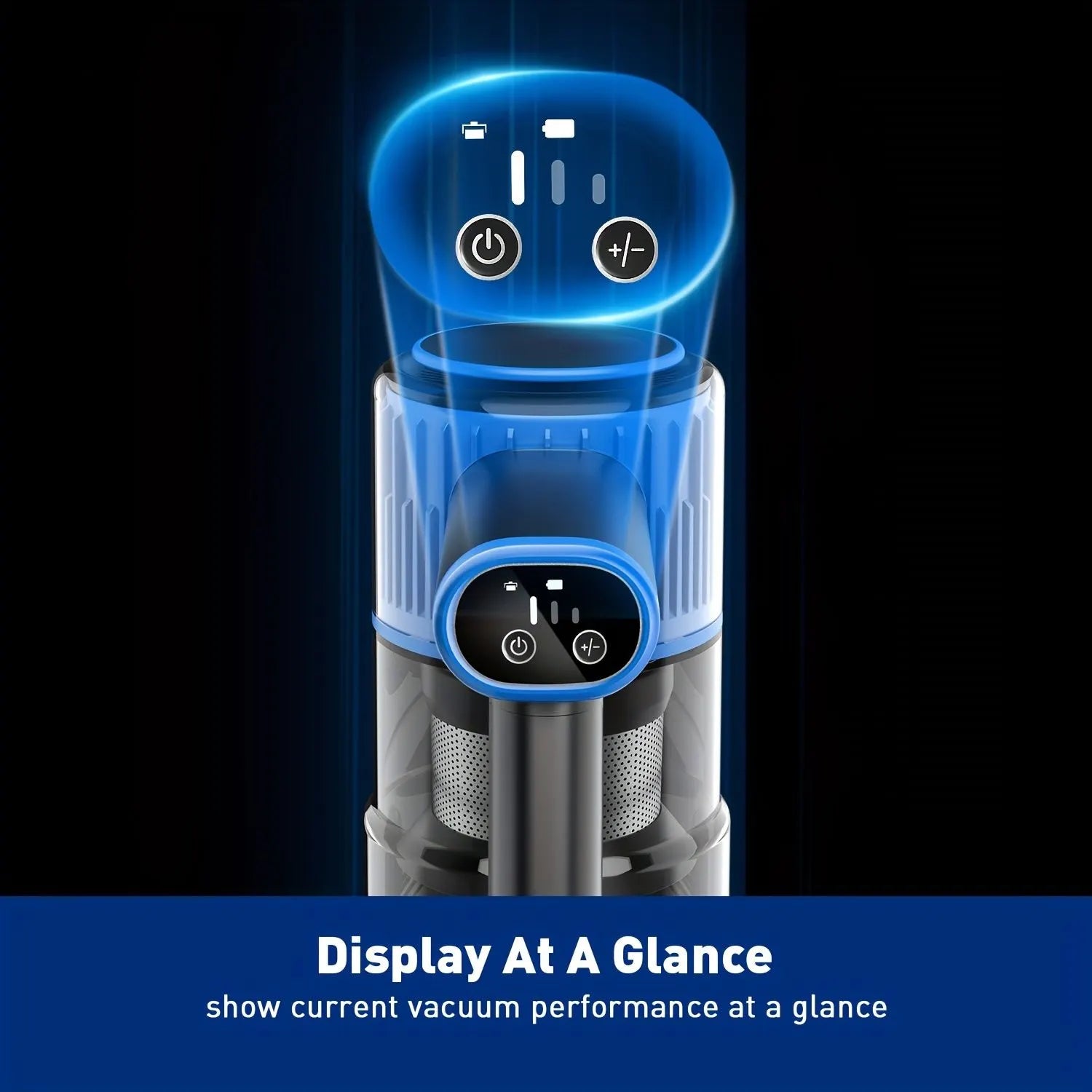 Cordless Vacuum Cleaner, 8 In 1 Powerful Suction Lightweight Vacuum Cleaner For Home, Led Display, 3 Suction Modes, 55Kpa Powerful Suction，45mins Detachable Battery Vacuum For Hard Floor Carpet Pet Hair - Image 7