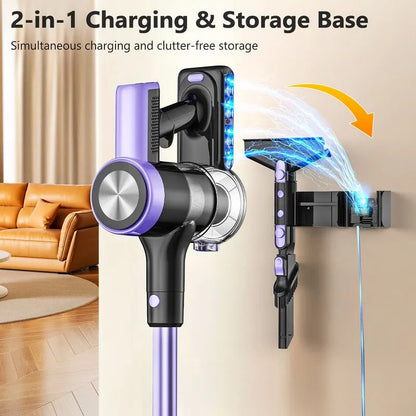 Cordless Vacuum Cleaner, 55Kpa/55mins Self-Standing Powerful Stick Lightweight Vacuum Cleaner for Home Pet Hair/Hard Floor/Carpet。 - Image 8