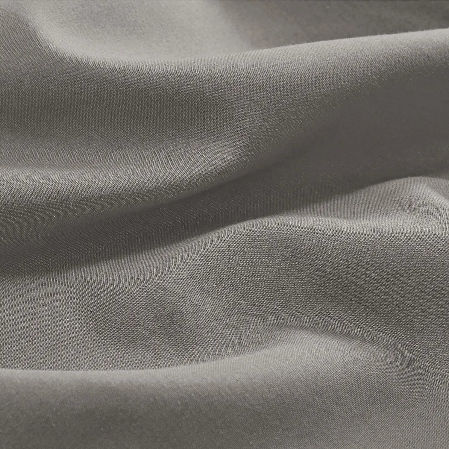2000TC Hotel Quality Fitted Sheets - 2 Piece Fitted Sheets  -Breathable Bedding - Wrinkle, Fade, Stain Resistant- 16inch/40cm Deep Pocket Fitted Bed Sheets-Wrinkle and Fade Resistant,(Grey,Super King) - Image 3