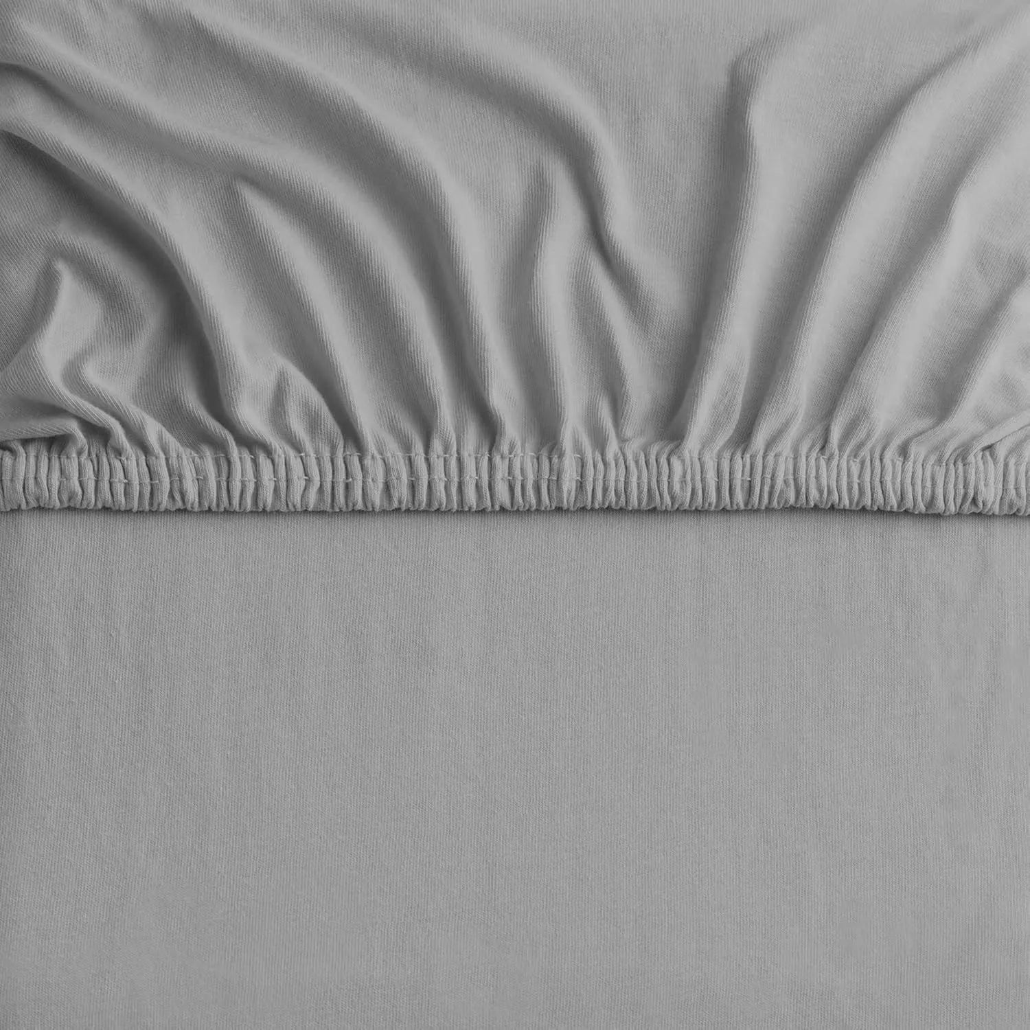 Hotel Quality Fitted sheets - 2 Piece Fitted sheets  -Breathable Bedding - Wrinkle, Fade, Stain Resistant- 26inch/40cm Deep Pocket Fitted Bed Sheet-Wrinkle and Fade Resistant,(Grey,Double) - Image 4