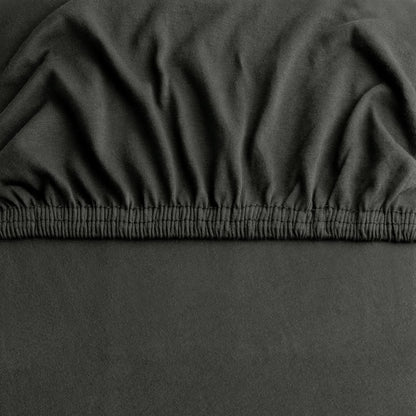 Hotel Quality Fitted sheets - 2 Piece Fitted sheets  -Breathable Bedding - Wrinkle, Fade, Stain Resistant- 26inch/40cm Deep Pocket Fitted Bed Sheet-Wrinkle and Fade Resistant,(Dark gray,King) - Image 5