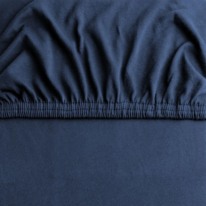 Hotel Quality Fitted sheets - 2 Piece Fitted sheets  -Breathable Bedding - Wrinkle, Fade, Stain Resistant- 26inch/40cm Deep Pocket Fitted Bed Sheet-Wrinkle and Fade Resistant,(Navy,Queen) - Image 4