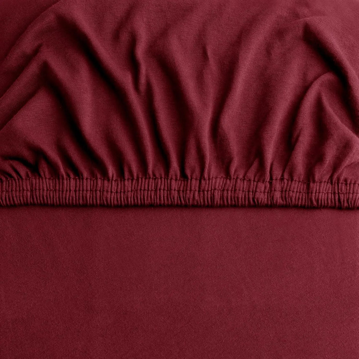 Hotel Quality Fitted sheets - 2 Piece Fitted sheets  -Breathable Bedding - Wrinkle, Fade, Stain Resistant- 26inch/40cm Deep Pocket Fitted Bed Sheet-Wrinkle and Fade Resistant,(Red,Super King) - Image 4