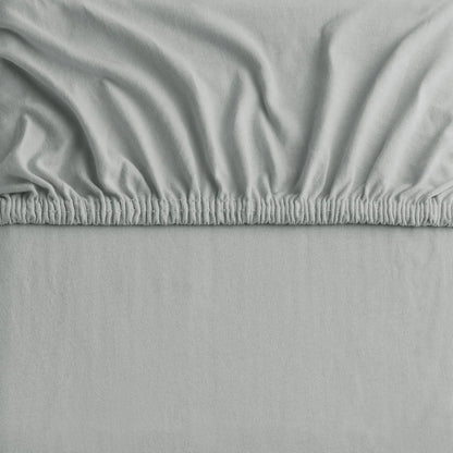 Hotel Quality Fitted sheets - 2 Piece Fitted sheets  -Breathable Bedding - Wrinkle, Fade, Stain Resistant- 26inch/40cm Deep Pocket Fitted Bed Sheet-Wrinkle and Fade Resistant,(Silver-gray,Super King) - Image 4