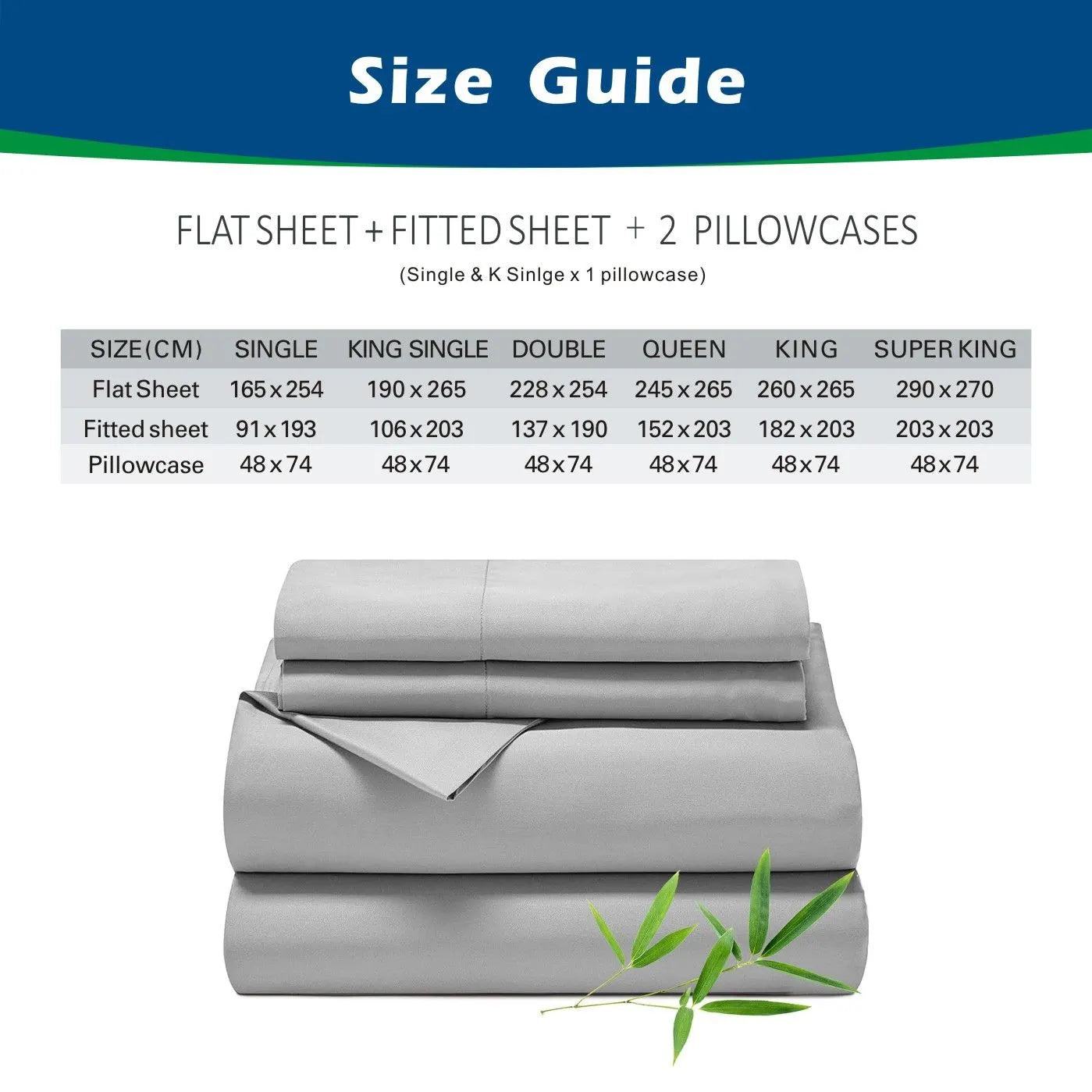 3 Piece Ultra Soft Bamboo Breathable Sheet Set -Hotel 2000TC Breathable Bed Sheets Set with 37 Centimetre Deep Pocket-Breathable Sheets for Hot Sleepers(White,King Single) - Image 7