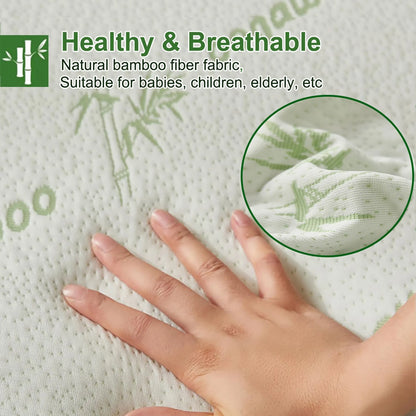 100% Waterproof Single Mattress Protector, Breathable Mattress Cover Single Size Bed, 3D Air Fabric Cooling Bed Pad Cover, Deep Pocket 40cm - Image 3