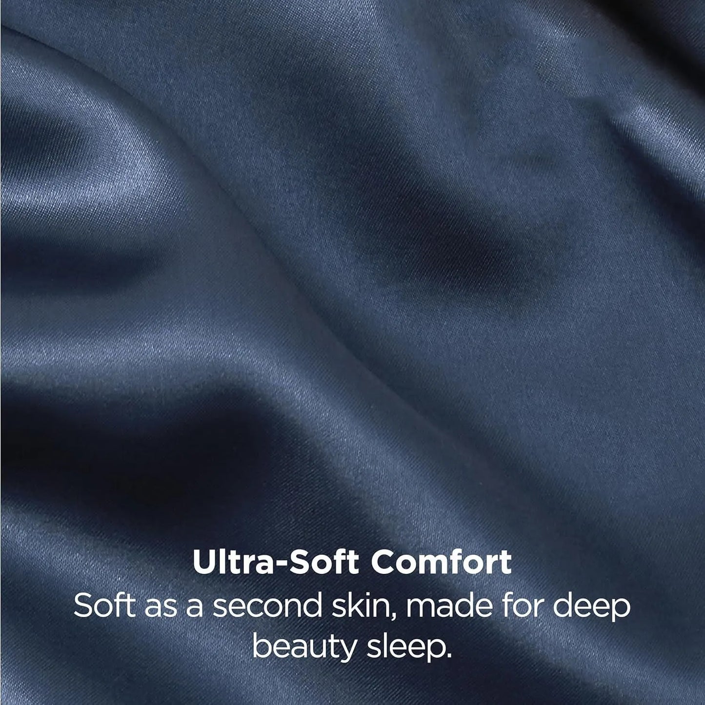 Silk Pillowcase for Hair and Skin Mulberry Silk Pillowcase Soft Breathable Smooth Both Sided Natural Silk Pillowcase with Envelope pocket Beauty Sleep Silk Pillow Case for Gift (2 Pack, Standard, Navy) - Image 5