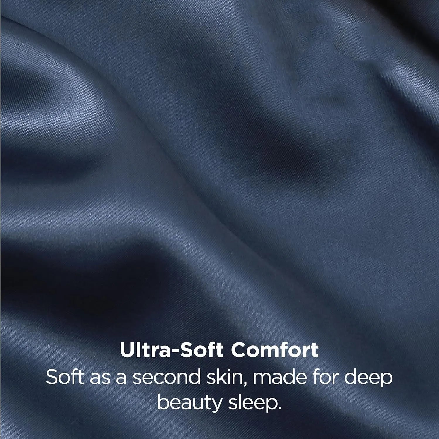 Silk Pillowcase for Hair and Skin Mulberry Silk Pillowcase Soft Breathable Smooth Both Sided Natural Silk Pillowcase with Envelope pocket Beauty Sleep Silk Pillow Case for Gift (2 Pack, Standard, Navy) - Image 5