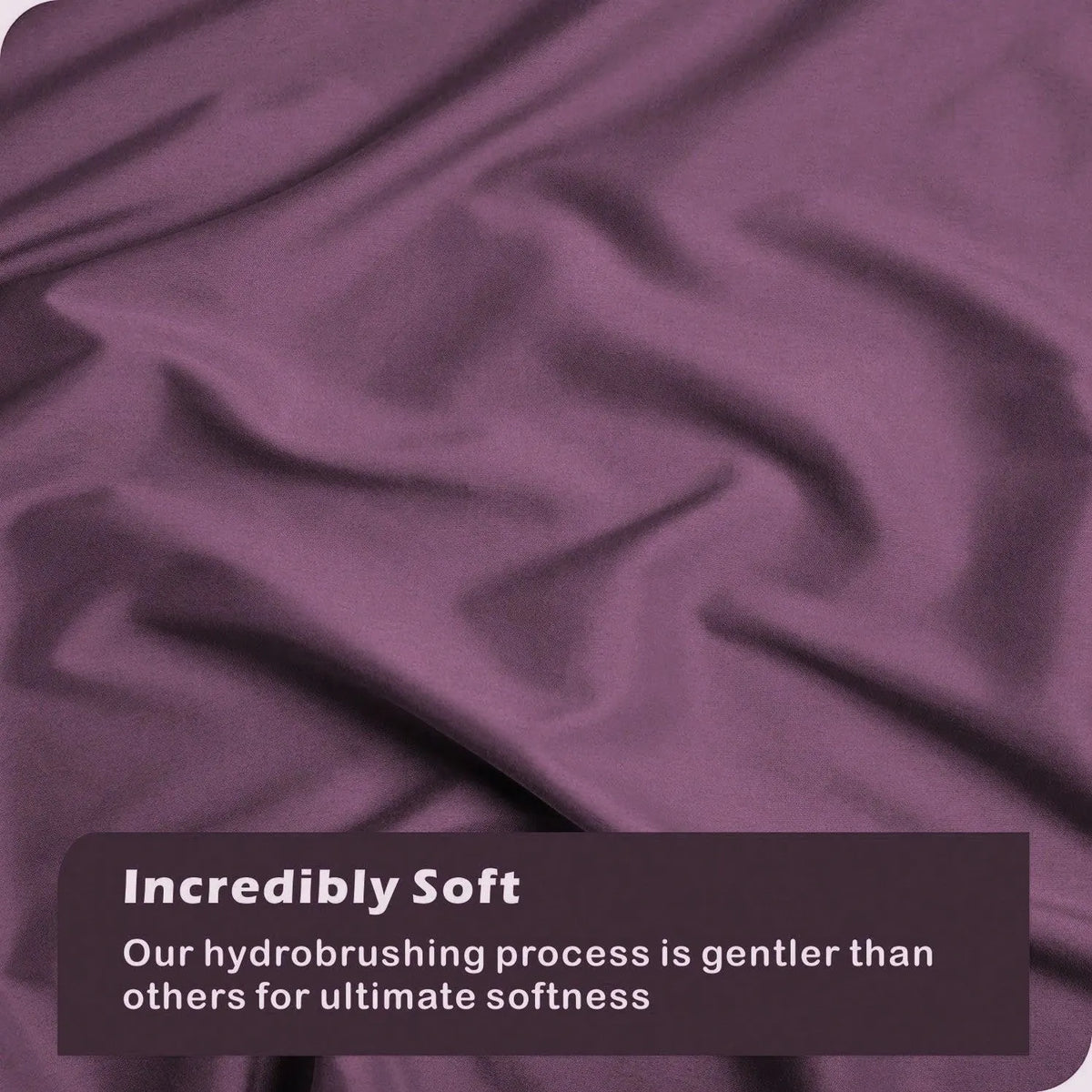 Hotel Soft Microfiber Duvet Cover Set-2000TC Quilt Cover Set & Pillowcases -1 Donna Cover Zipper Closure & 1 x Pillowcases-Breathable Bedding - Wrinkle, Fade, Stain Resistant(Purple,Double) - Image 6