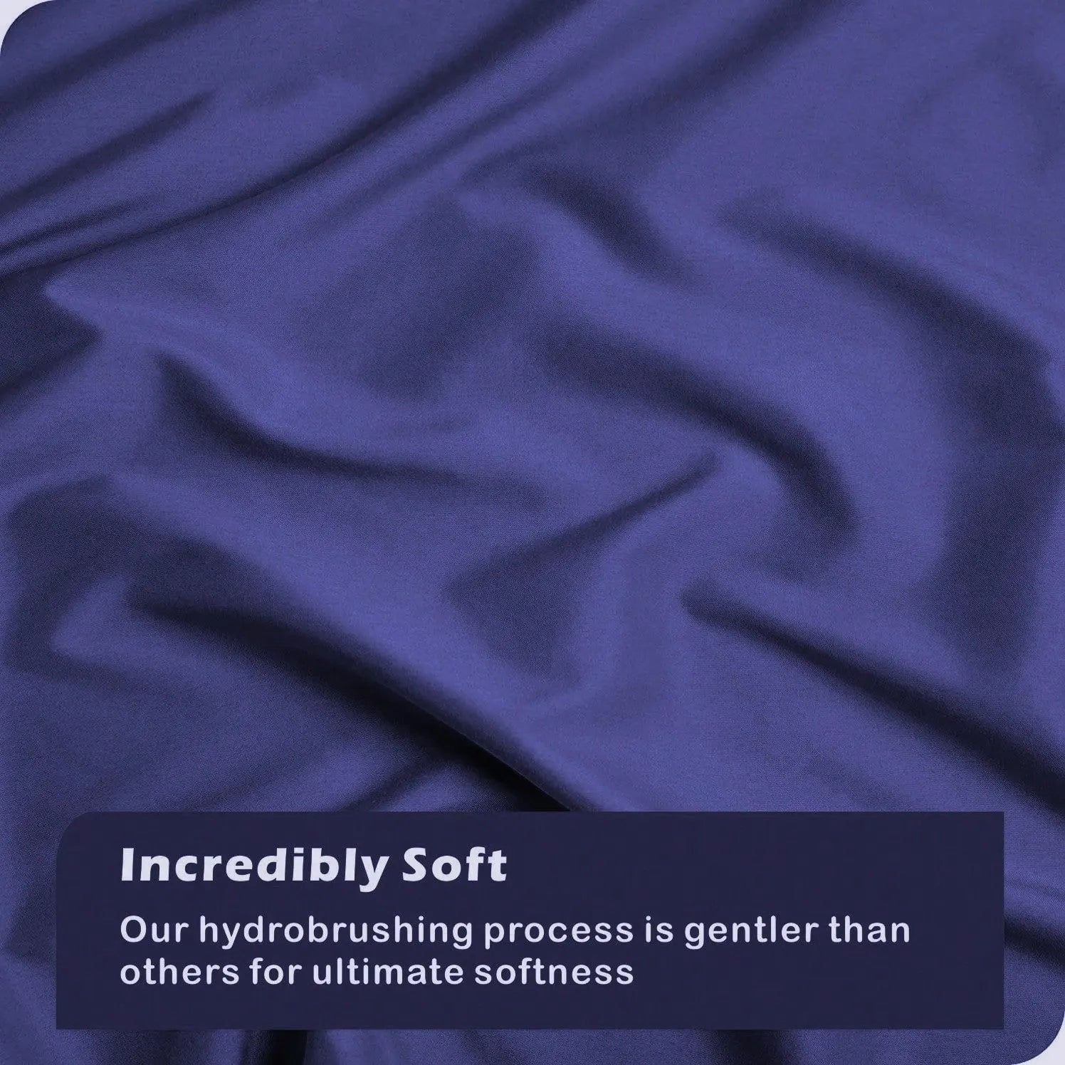 Hotel Soft Microfiber Duvet Cover Set-2000TC Quilt Cover Set & Pillowcases -1 Donna Cover Zipper Closure & 1 x Pillowcases-Breathable Bedding - Wrinkle, Fade, Stain Resistant(Royal blue,King) - Image 5