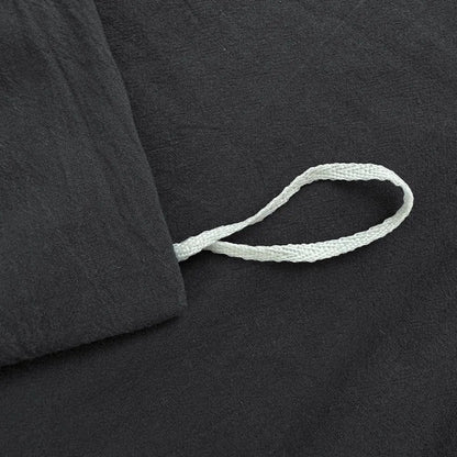 Hotel Soft Microfiber Duvet Cover Set-2000TC Quilt Cover Set & Pillowcases -1 Donna Cover Zipper Closure & 1 x Pillowcases-Breathable Bedding - Wrinkle, Fade, Stain Resistant(Black,Single) - Image 6