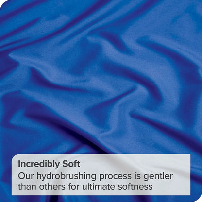 4 Piece Bed Sheet Set- Bedding Sheets & Pillowcases -Breathable Bedding - Wrinkle, Fade, Stain Resistant-Deep Pocket Flat Fitted Bed Sheet Set(Royal blue,Double) - Image 3