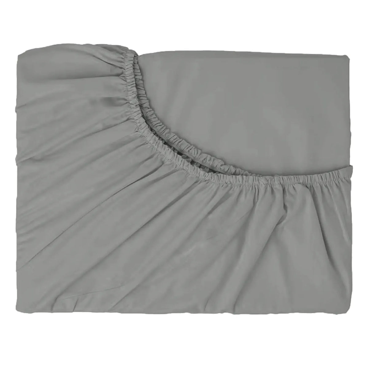 Hotel Quality Fitted Sheet - 1 Piece Fitted Sheet  -Breathable Bedding - Wrinkle, Fade, Stain Resistant- 16inch/40cm Deep Pocket Fitted Bed Sheet-Wrinkle and Fade Resistant,(Grey,Double) - Image 5