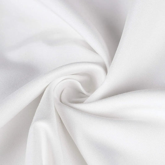 Elegant Comfort Premium Hotel Quality 1-Piece King Single Flat Sheet, Luxury and Softest 2000 Thread Count Bedding Flat Sheet(King Single,White) - Image 3