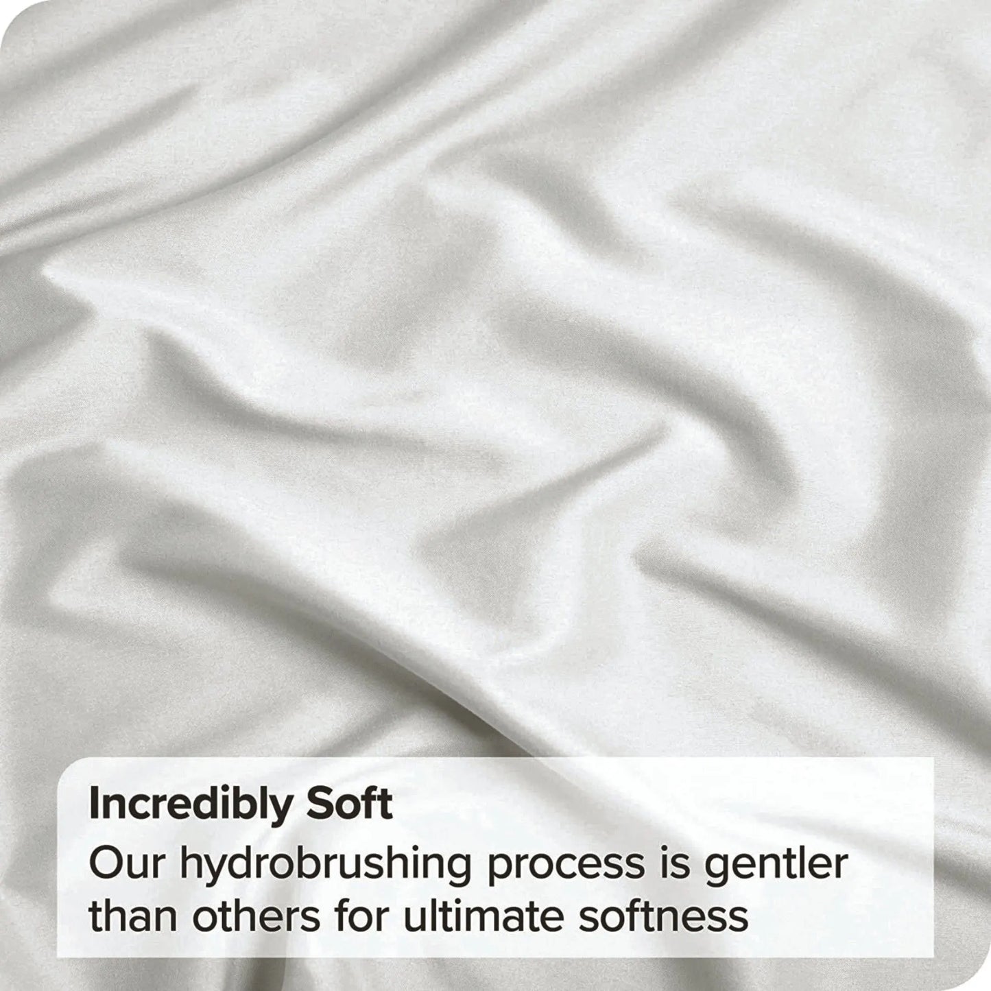 3 Piece Bed Sheet Set- Bedding Sheets & Pillowcases -Breathable Bedding - Wrinkle, Fade, Stain Resistant-Deep Pocket Flat Fitted Bed Sheet Set(Raw white,Single) - Image 3