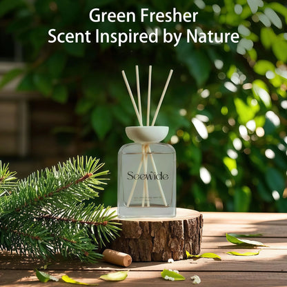 Reed Diffuser, Long-Lasting Home Fragrance & Scent Diffuser, 200ml Essential Oil Room Freshener for Bedroom, Living Room & Bathroom - Image 3
