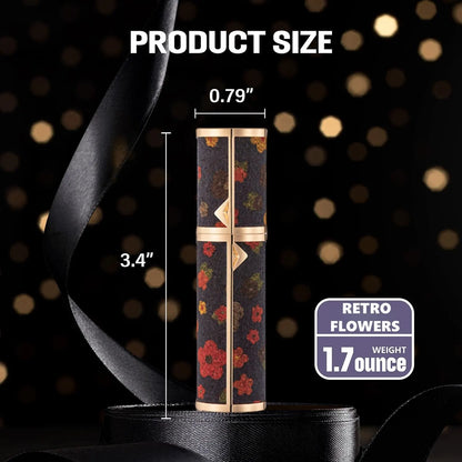 5ML Travel Perfume Atomizer, Refillable Perfume Bottle with Retro Pattern, Leakproof Portable Small Spray Bottle for Women & Men, Elegant Mini Fragrance Accessory - Image 6