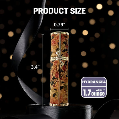 5ML Travel Perfume Atomizer, Refillable Perfume Bottle with Retro Pattern, Leakproof Portable Small Spray Bottle for Women & Men, Elegant Mini Fragrance Accessory - Image 7
