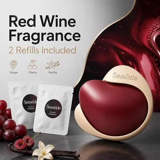 Car Air Freshener, French Red Wine Scent, Long-Lasting Air Diffuser, Luxury Car Fragrance Accessory for Interior & Home - Image 2