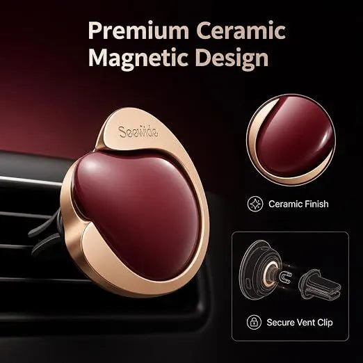 Car Air Freshener, French Red Wine Scent, Long-Lasting Air Diffuser, Luxury Car Fragrance Accessory for Interior & Home - Image 3