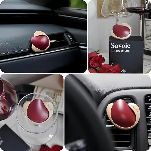 Car Air Freshener, French Red Wine Scent, Long-Lasting Air Diffuser, Luxury Car Fragrance Accessory for Interior & Home - Image 5