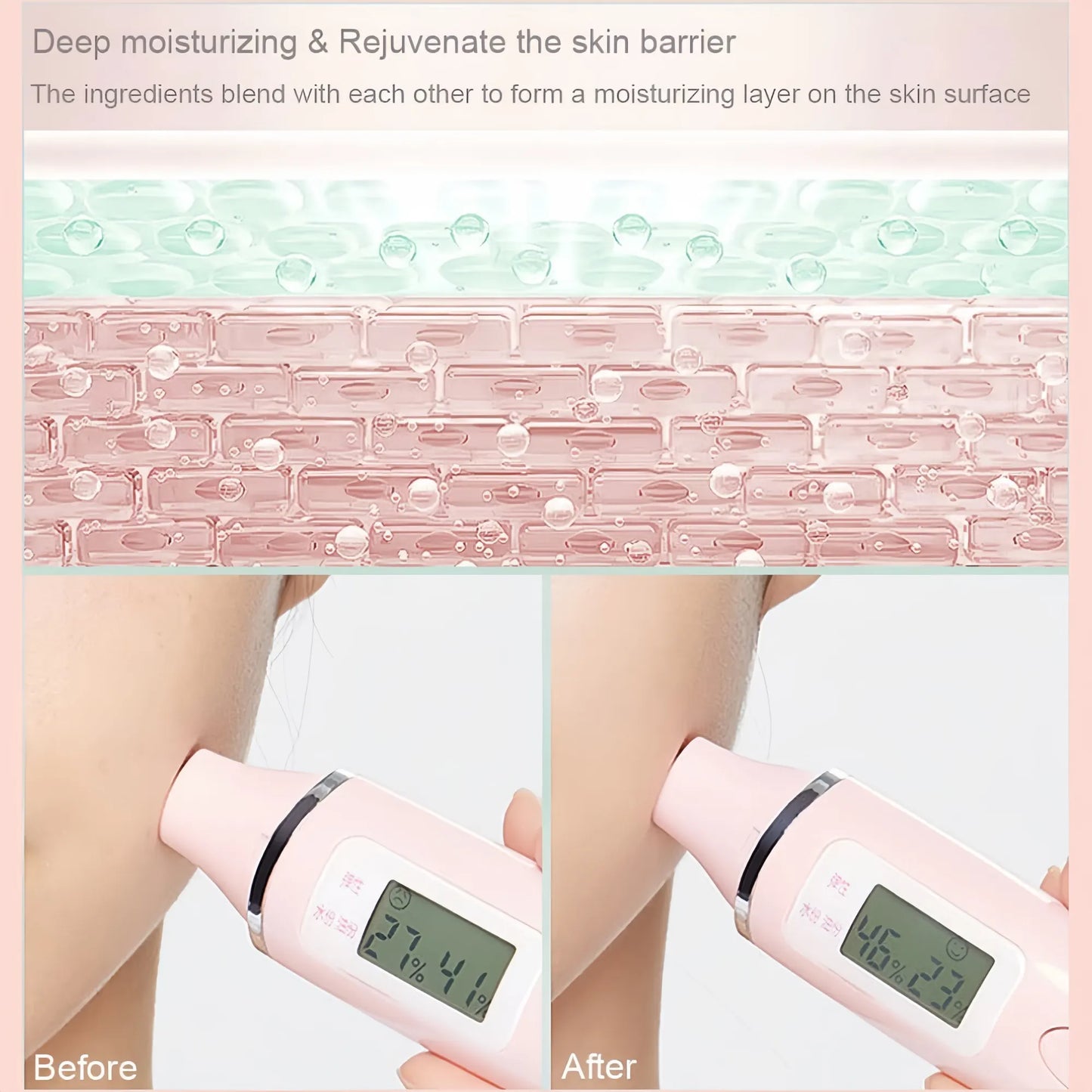 Eye Brightening Concealer&Multi Hydrating Moisturizing Stick Set,Reduce Wrinkle,Conceal Dark Circles, Colour-Correcting Eye&Facial Serum Balm - Image 3