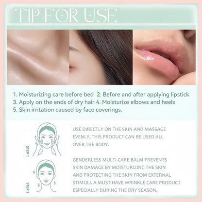Eye Brightening Concealer&Multi Hydrating Moisturizing Stick Set,Reduce Wrinkle,Conceal Dark Circles, Colour-Correcting Eye&Facial Serum Balm - Image 4