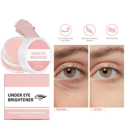 Eye Brightening Concealer&Multi Hydrating Moisturizing Stick Set,Reduce Wrinkle,Conceal Dark Circles, Colour-Correcting Eye&Facial Serum Balm - Image 5