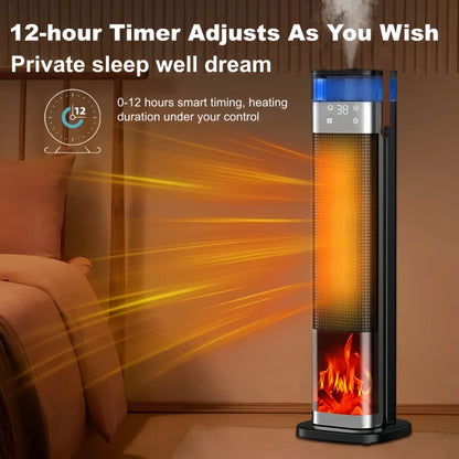 Tower Space Heater with Humidifier - Image 4