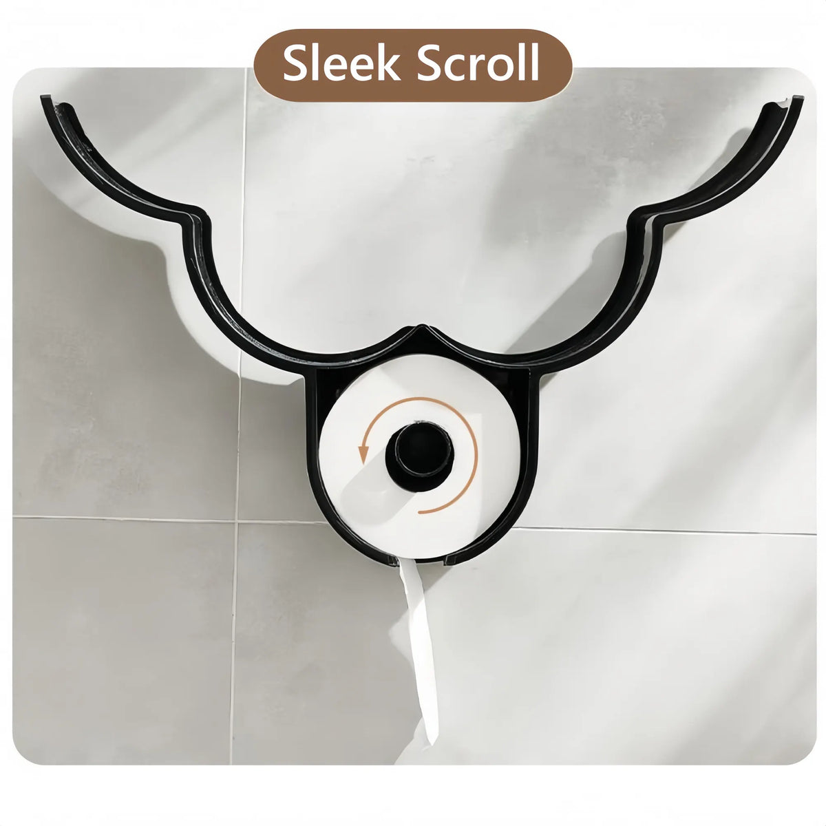 Creative Sheep Toilet Paper Holder, Wall-Mounted Metal Tissue Storage Rack, Punch-Free Easy Installation Paper Towel Holder, Funny Home Decor for Bathroom - Image 5