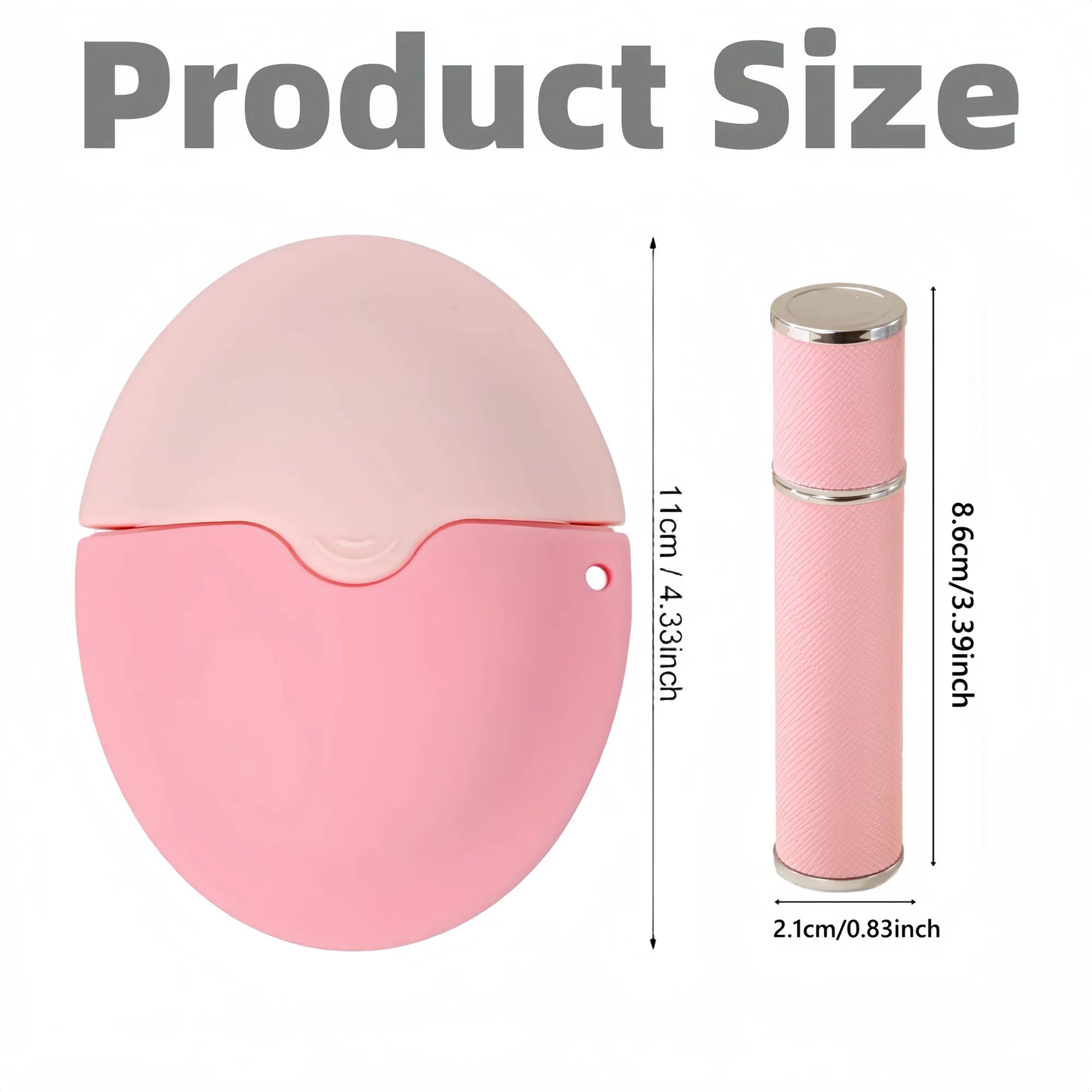 19 Pack Travel Bottles Set, Silicone Toiletry Bottles, Sunscreen Applicator & Refillable Perfume Spray Bottles, TSA Approved, Leak Proof Travel Accessories for Shampoo, Lotion, Perfume - Image 7