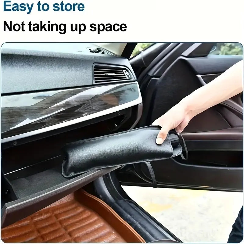 Car sunshade, windshield sun protection and heat insulation sunshade, blackout curtain equipment, car interior windshield, small car sunshade umbrella - Image 4