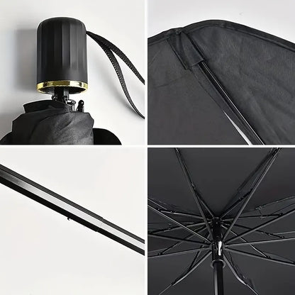 Car sunshade, windshield sun protection and heat insulation sunshade, blackout curtain equipment, car interior windshield, small car sunshade umbrella - Image 8