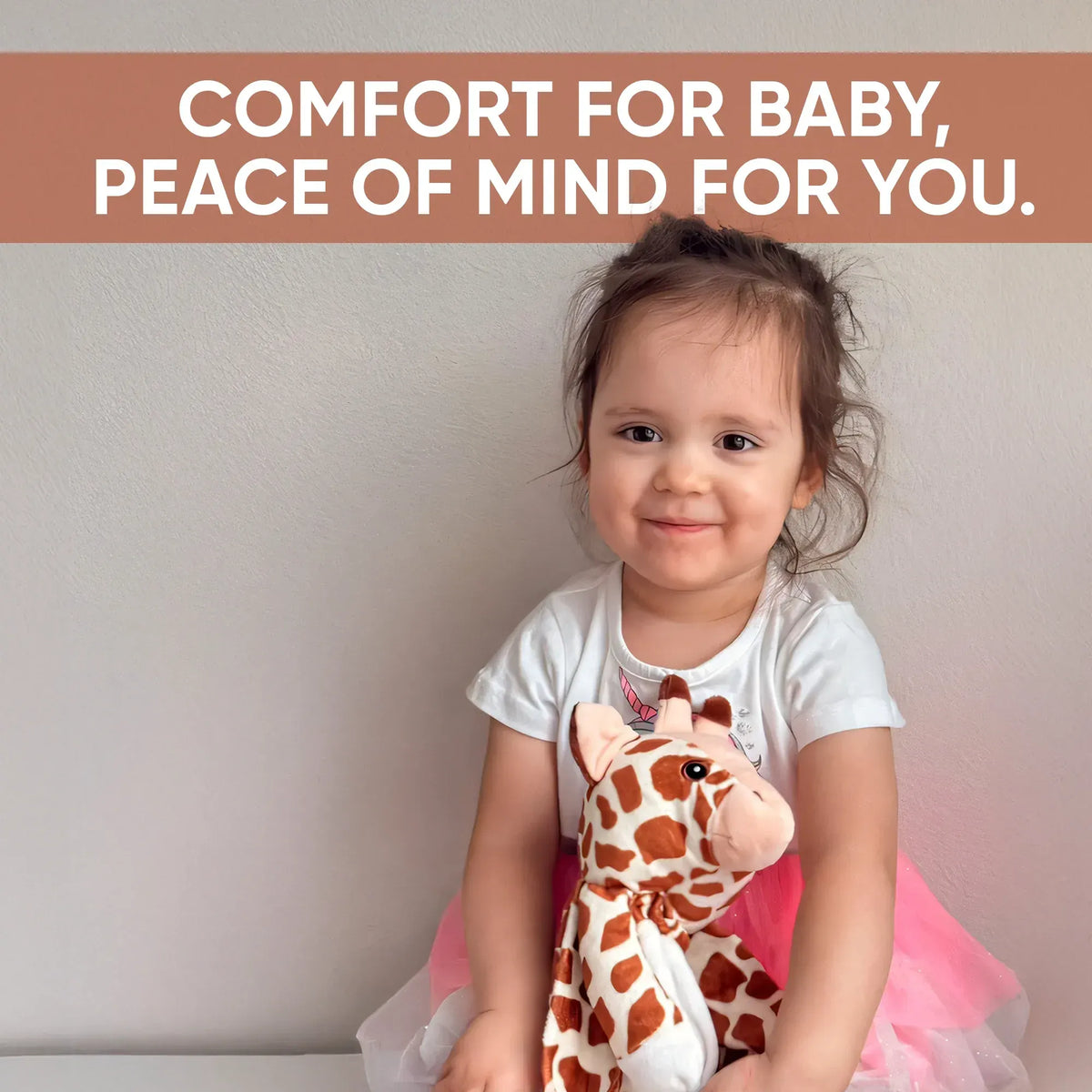 Aria the Giraffe - White Noise & Lullaby Comforter - Image 2