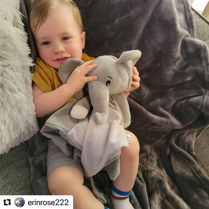 Ellie the Elephant - White Noise & Lullaby Comforter - Image 5