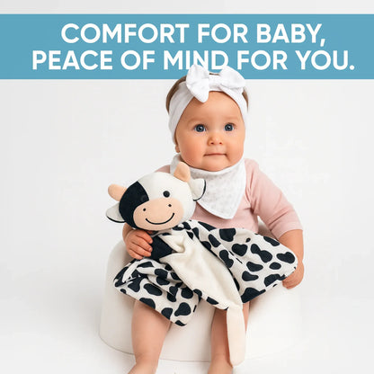 Lylah the Cow - White Noise & Lullaby Comforter - Image 3