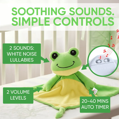RaRa the Frog - White Noise & Lullaby Comforter - Image 3