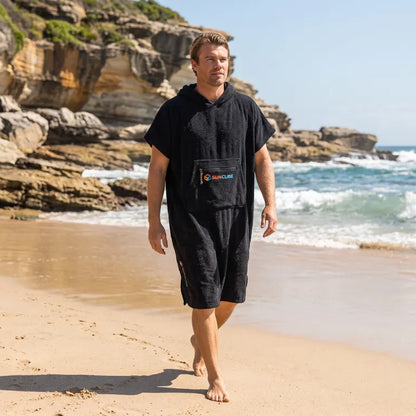 Full Length Hooded Surf Towel Poncho