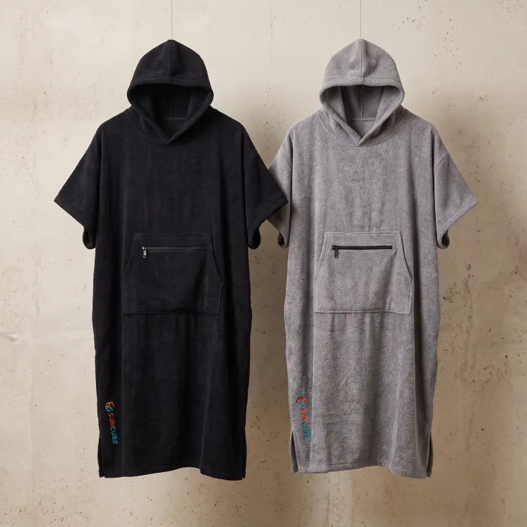 Full Length Hooded Surf Towel Poncho - Image 2