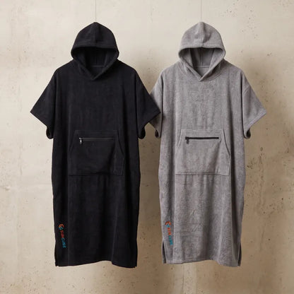 Full Length Hooded Surf Towel Poncho - Image 2