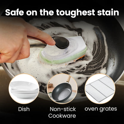 Gourmet Easy Dishwand Sponge Refills for Soap Dispenser, Non-Scratch, 6Pack - Image 4