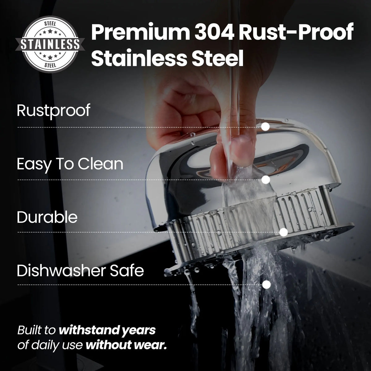 Gourmet Easy Meat Tenderizer Tool, Ultra Sharp Stainless Steel Needle Blades, Steak Accessories - Image 4