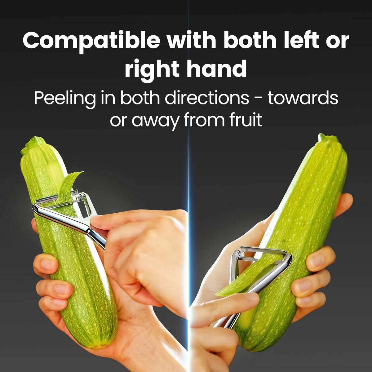 Gourmet Easy Vegetable Peeler, Y Peeler, Citrus Peeler, Stainless Steel Lemon Peeler - Image 2