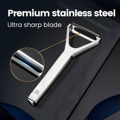 Gourmet Easy Vegetable Peeler, Y Peeler, Citrus Peeler, Stainless Steel Lemon Peeler - Image 4