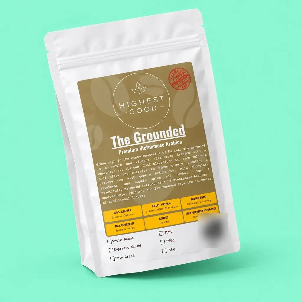 The Grounded – Premium Vietnam Arabica | High-Elevation Catimor - Phin-grind 500g