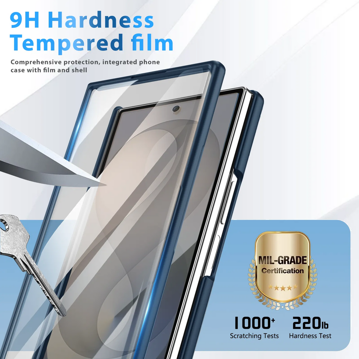 Compatible for Samsung Galaxy Z Fold 8 Ultra Case blue - Image 2