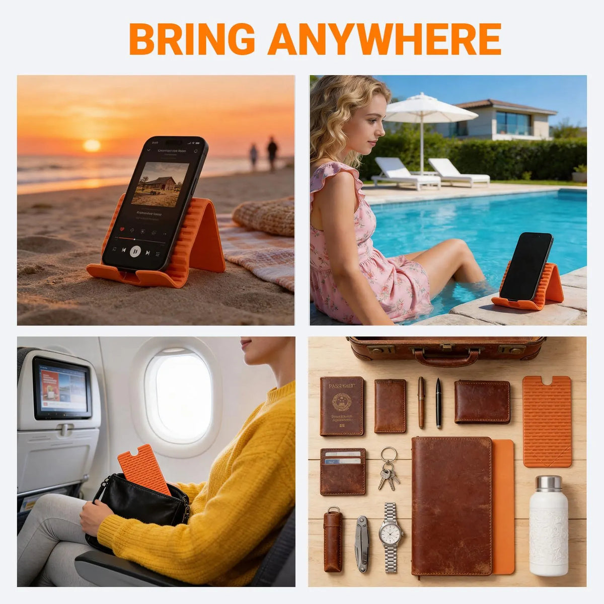 2026 Flexible Airplane Phone Stand for Travel - Image 3