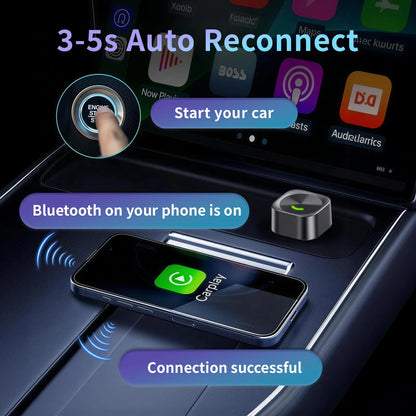 2 in 1 Wireless CarPlay and Android Auto Adapter Plug and Play Carplay Adapter - Image 4
