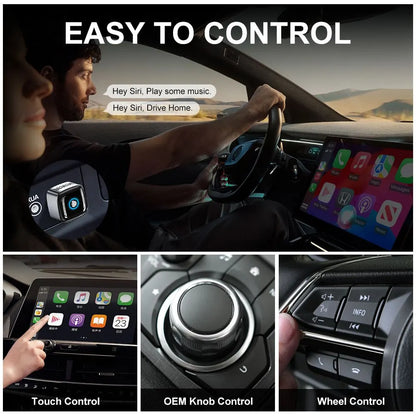 3 in 1 Wireless CarPlay and Android Auto Adapter Plug and Play Carplay Adapter - Image 7